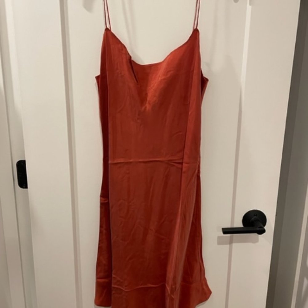 NWT J.Crew Cupro-blend mini slip dress - size 10